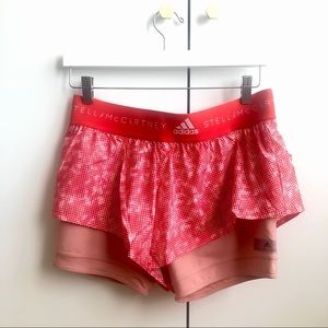 Adidas X Stella McCartney 2 in 1 shorts